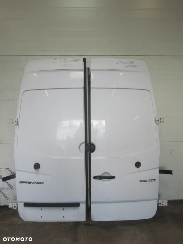volkswagen crafter -sprinter 906 drzwi lewy tył-prawy tył max