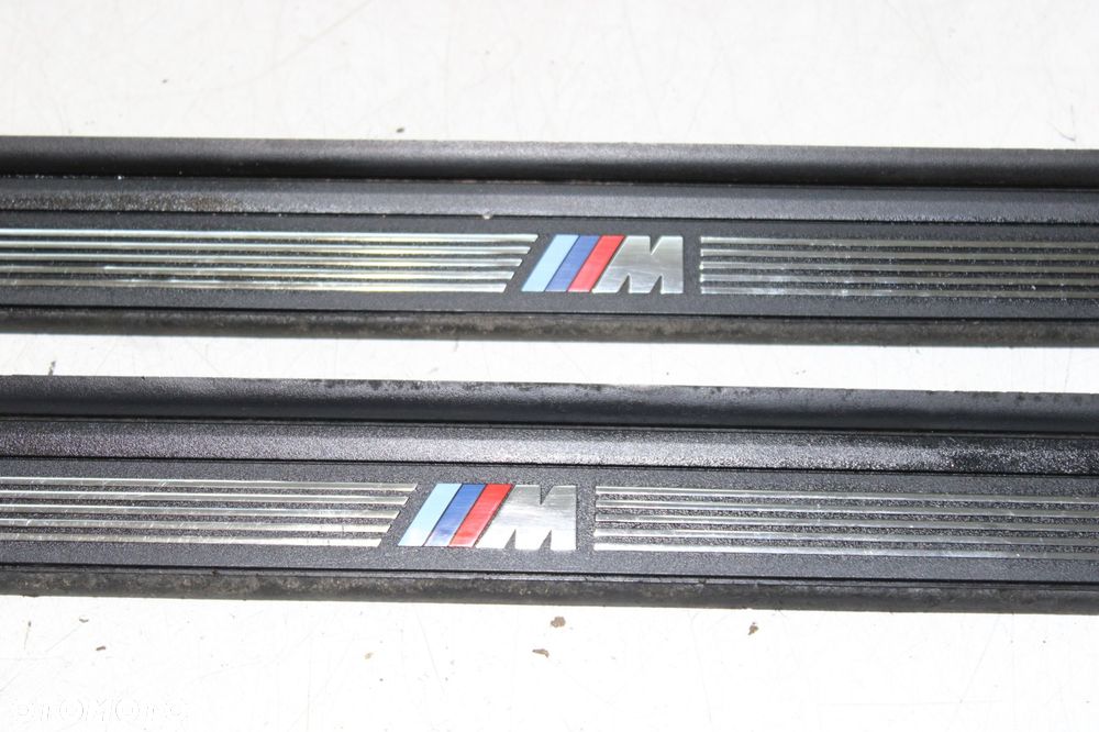 BMW E88 Listwa osłona progu progowa prawa + lewa M-PAKIET - 5