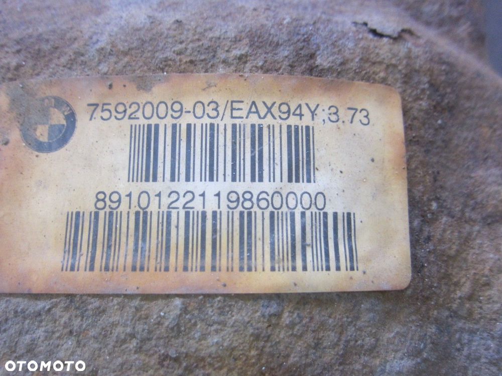 BMW X3 F25 N52 MOST TYLNY DYFER TYŁ 7592009 3.73 7592010 33107592010 2.0D - 7