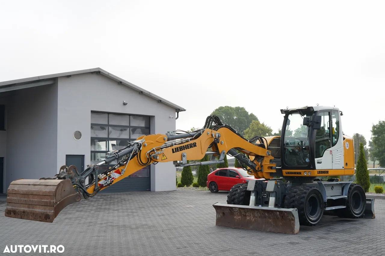 Liebherr 910 COMPACT LITRONIC / EXCAVATOR PE ROȚI / AER CONDIȚIONAT / CAMERĂ / ANUL 2020 / CONTRACT DE SERVICE POST-SERVICE - 6