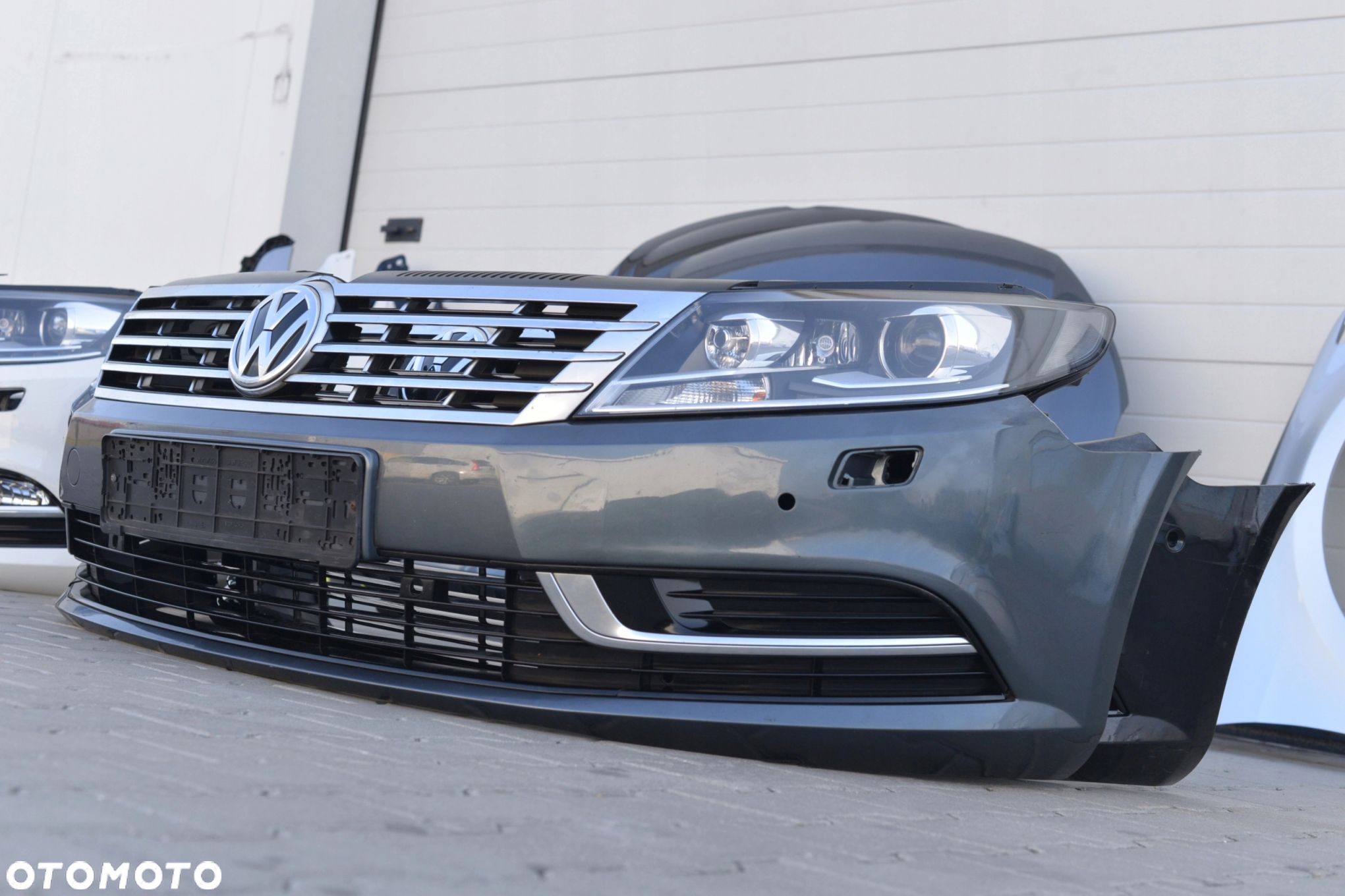 MASKA ZDERZAK GRILL BŁOTNIK LAMPA XENON PAS BELKA VW CC LIFT 2011-2016 - 12