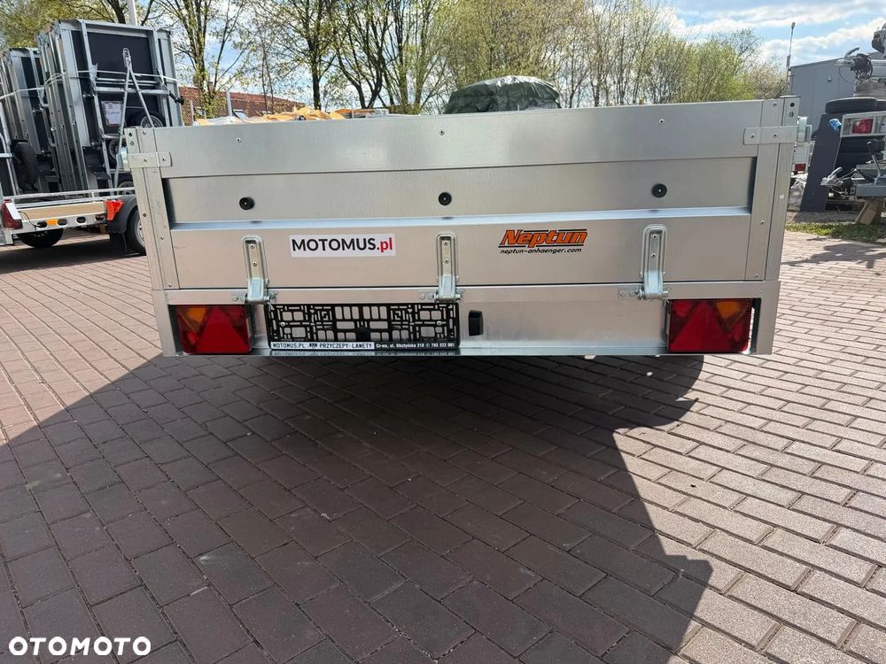 Neptun Przyczepa Neptun N7-253 HOBBY RESOR 253x150x40 1 osiowa resor+amortyzator wysokie burty quad traktorek atv Wrocław Borowa - 2
