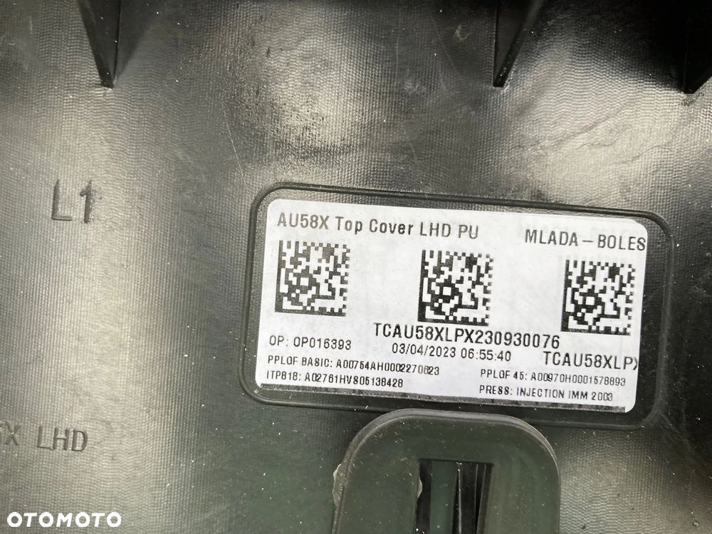 AUDI A6 S6 RS6 C8 A7 S7 RS7 4K DESKA KONSOLA KOKPIT PULPIT PÓŁKA PARAPET DASHBOARD  Oryginał Okazja NOWA NEW NEU NEV - 6