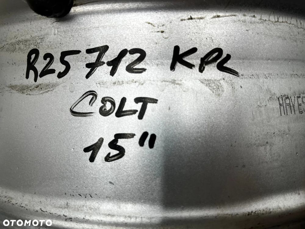 Felgi aluminiowe Mitsubishi Colt VI 6 Z30 04-12r. r15 cali 6jx15 ET46 4x114,3 CH67 felgi oryginalne - 40