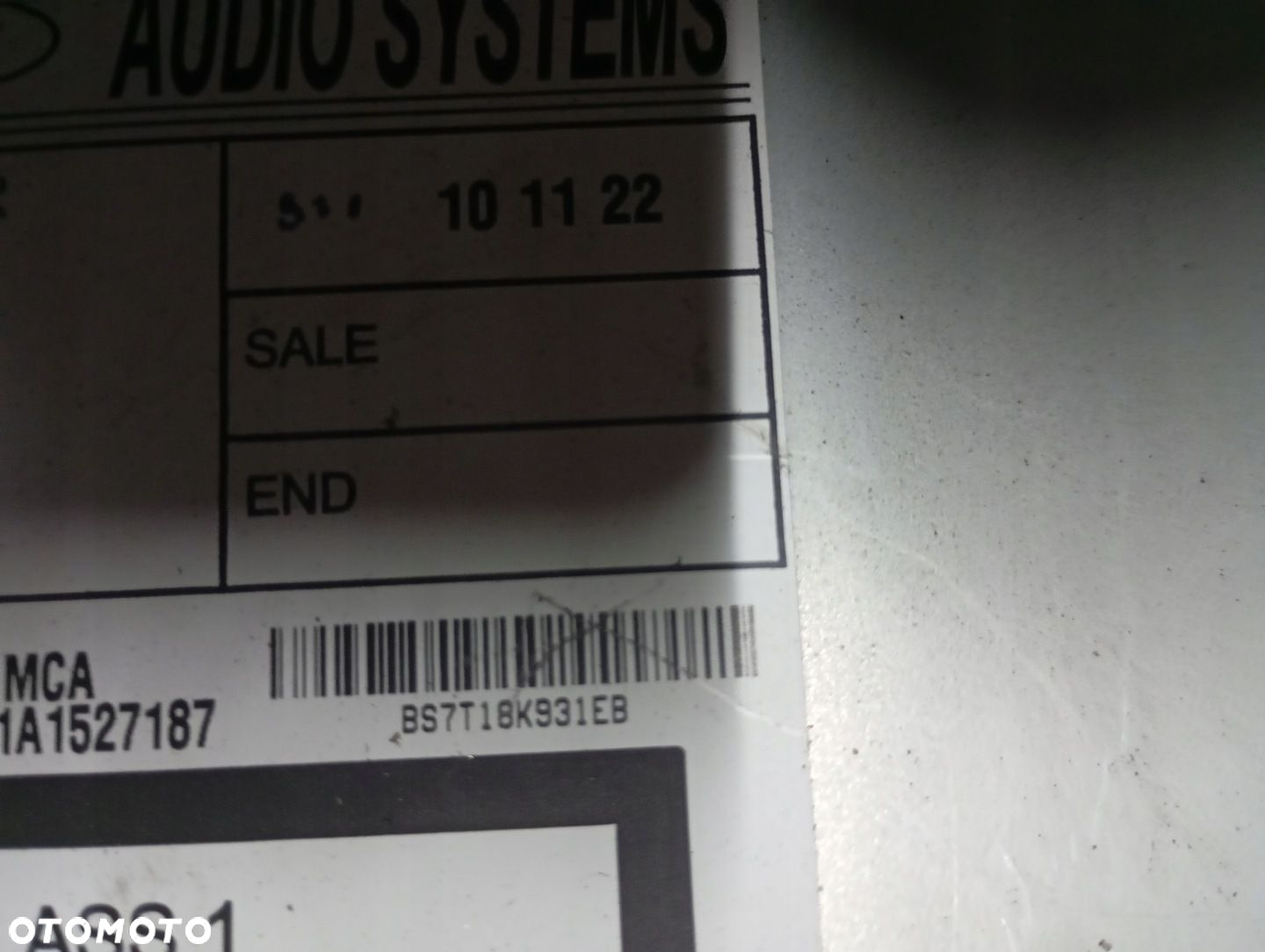 RADIO FORD MONDEO MK4 BS7T18K931EB 07-15 TUNER - 4
