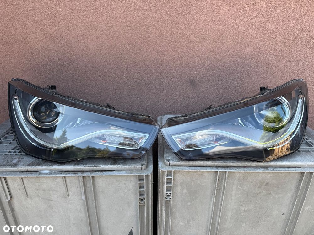 Lampa przednia AUDI A1 8X XENON LED KOMPLET EUROPA ORYGINALNE ZKW - 1