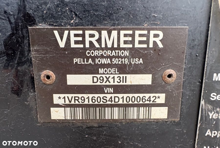 Vermeer D9X13 SERIA 2 NAVIGATOR / WIERTNICA HORYZONTALNA / 1 WŁ / SERWISOWANA / MOŻLIWA PŁUCZKA DITCH WITCH FT5 / TRANSPORT CAŁA EUROPA - 22