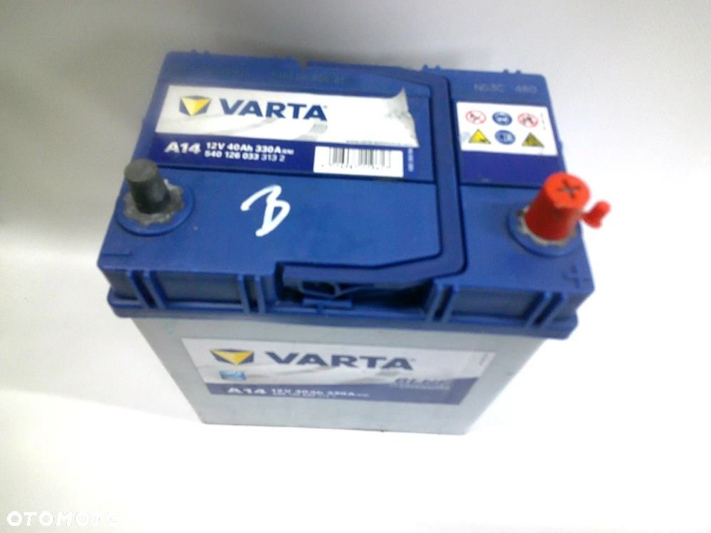 AKUMULATOR VARTA BLUE 540126033 40AH 330A P+ - 1