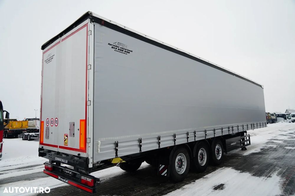 Schwarzmuller CORTINĂ / STANDARD / COȘ PENTRU PALEȚI / AXE SAF / - 6