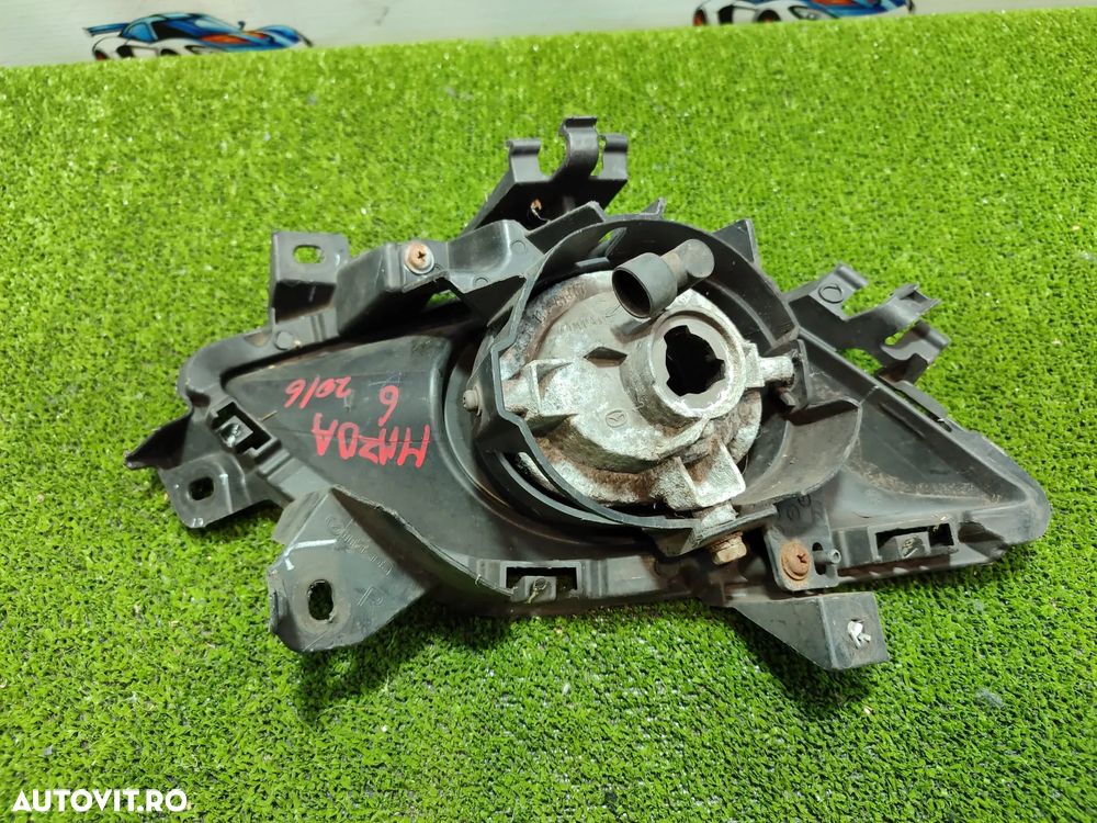 PROIECTOR CEATA STANGA + GRILA MAZDA 6 2.2 DIESEL 2016 COD OEM K3006 / SEDAN 2012-2018 - 3