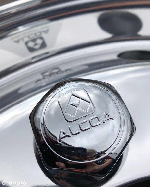 Kapselki ochronno-ozdobne na nakrętki koła z logo ALCOA - 17