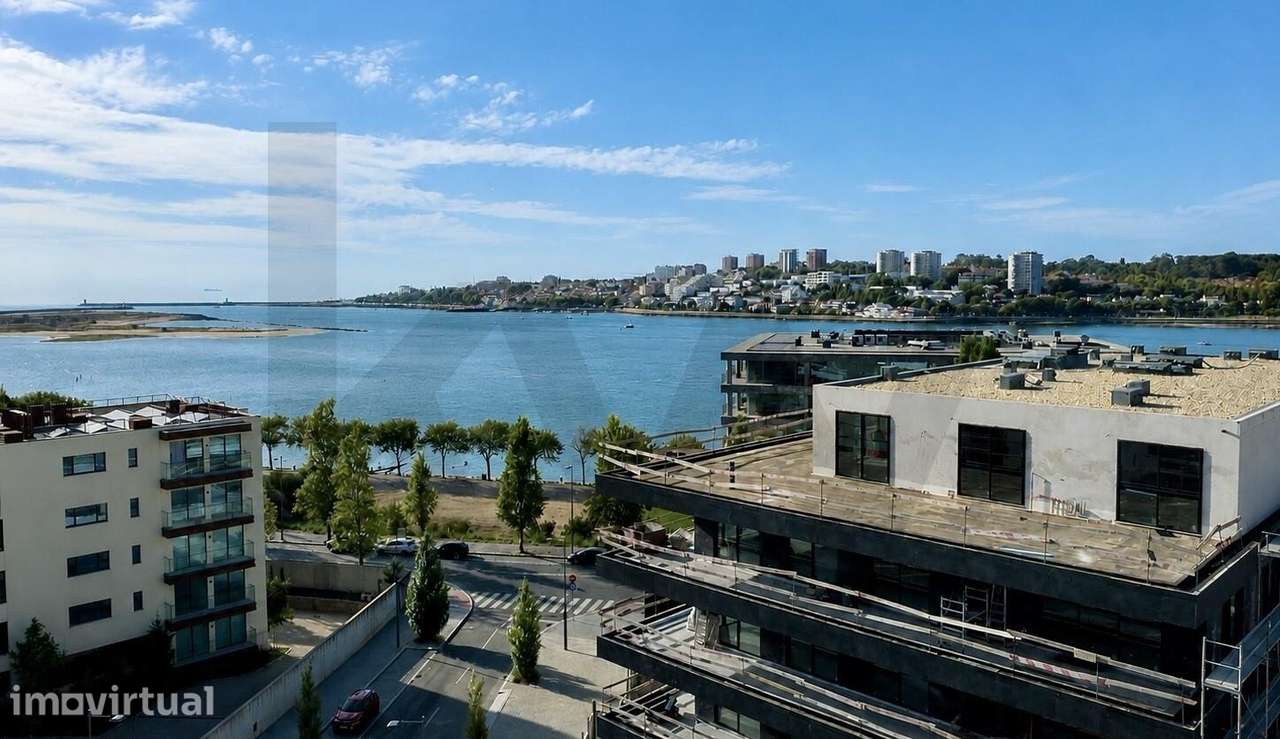Apartamento T1 ao Rio Douro | Terraço 20 m2 | Empreendimento Marina Do - Grande imagem: 2/19