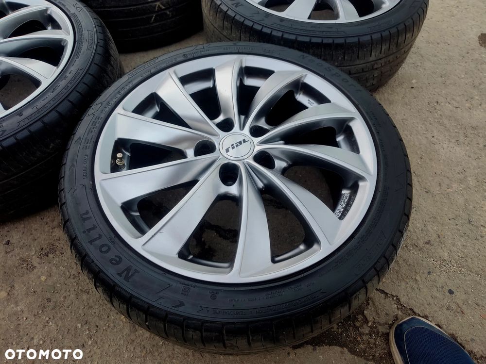 5x112 Felgi Aluminiowe Alufelgi 17 Koła Letnie lato AUDI A4 B5 B6 B7 A6 C5 C6 SEAT EXEO VW PASSAT B5 B6 B7 SKODA SUPERB MERCEDES 5mm Legnica ALU-RAD 215/45 21r. - 9
