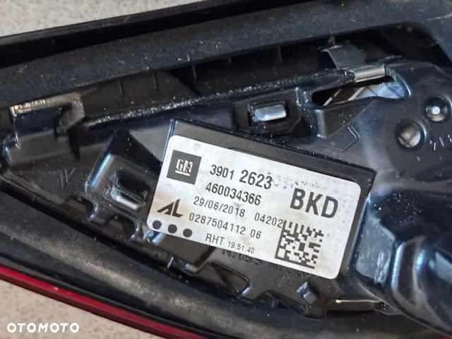 LAMPA TYŁ LEWA OPEL CORSA E HB 39012623 - 5