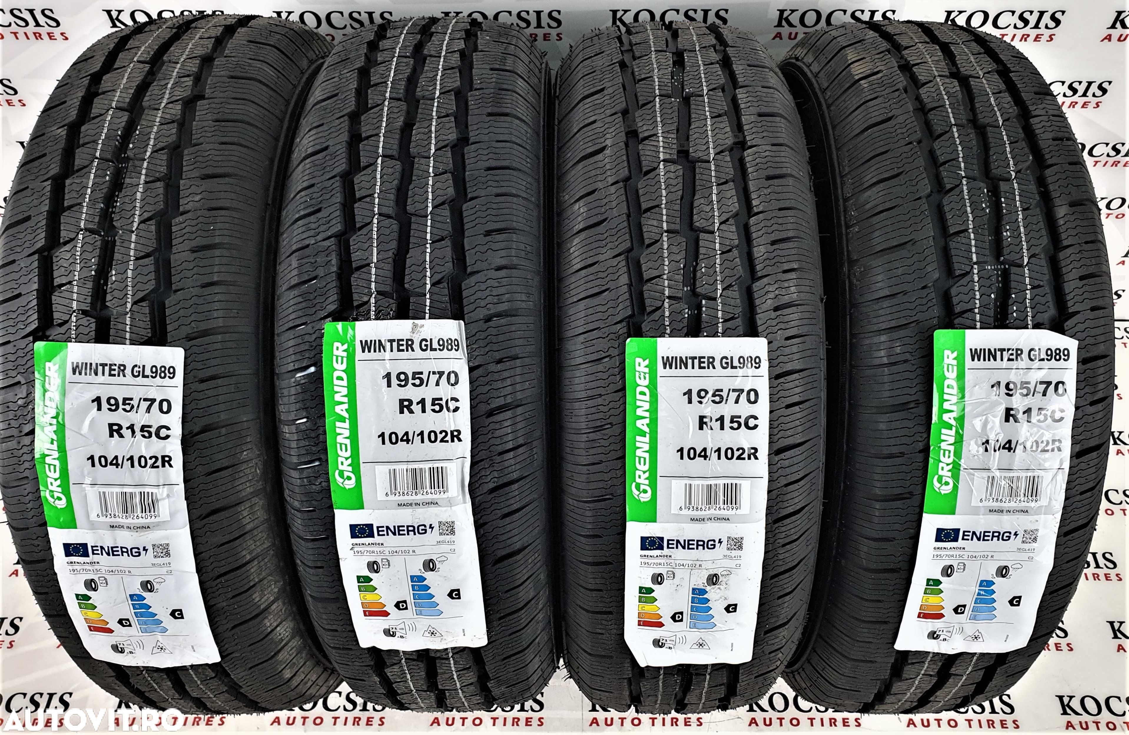 Anvelope noi iarna m+s 195 70 15C Grenlander 104/102R - 4