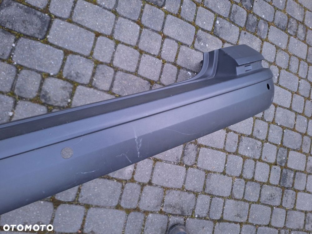 VW T6 TRANSPORTER 15-21r NIE KLEJONY! KOLOR STRUKTURY: SATINSCHWARZ ZDERZAK TYŁ TYLNY ORYG. 7E0807417 - 7