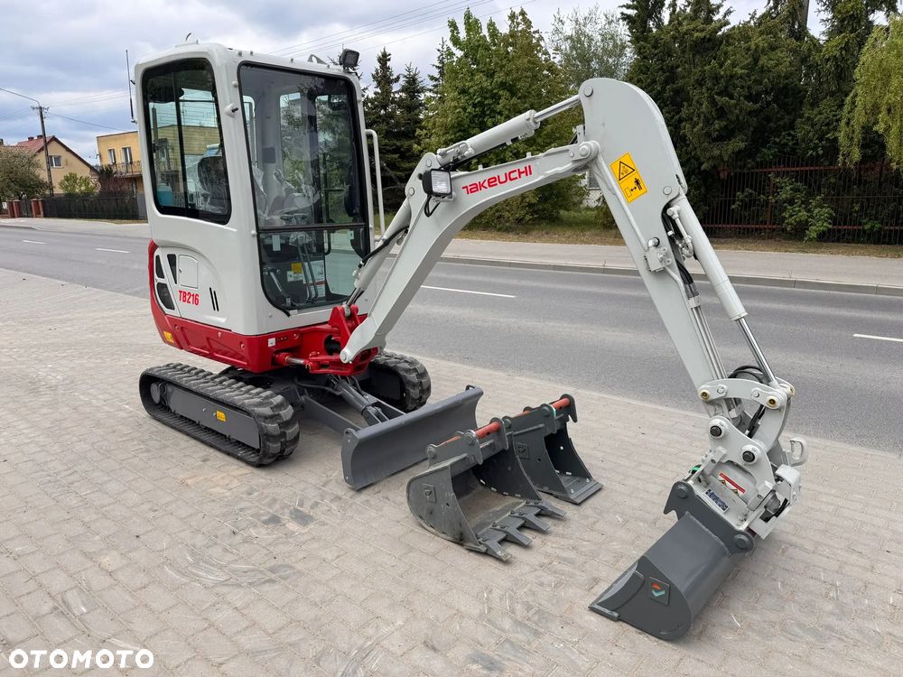 Takeuchi TB216 V4 PowerTilt Lehnhoff MS01 Japońska Od RĘKI - 4
