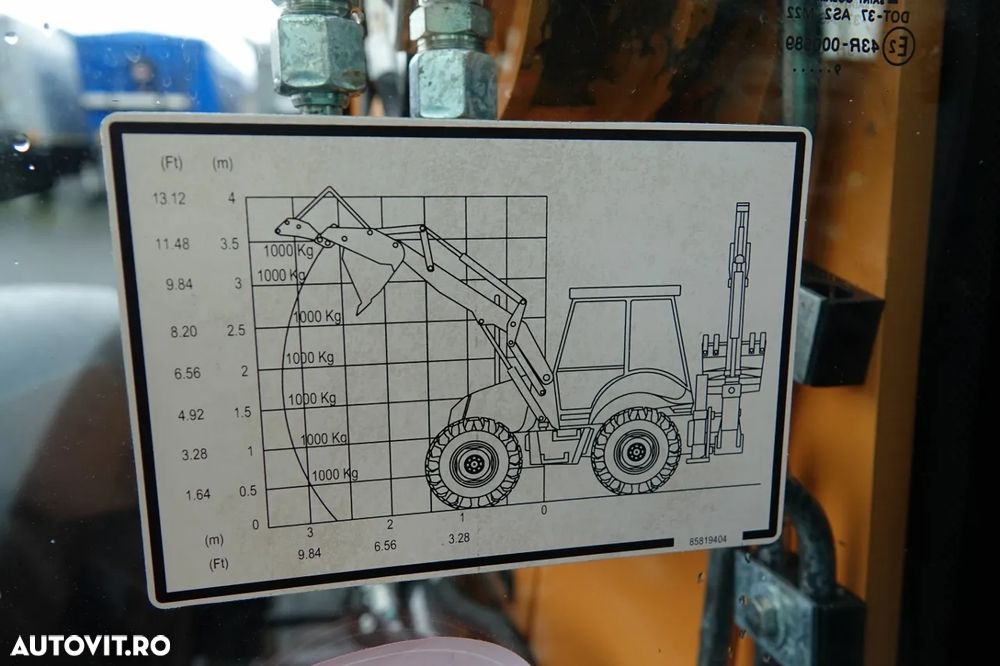 Case 965 ST / BULDOEXCAVATOR / 4X4x4 / PE ROȚI EGALE / AER CONDIȚIONAT / POWERSHIFT / Roți directoare 4WS / SET GALETE / 2020 / - 34