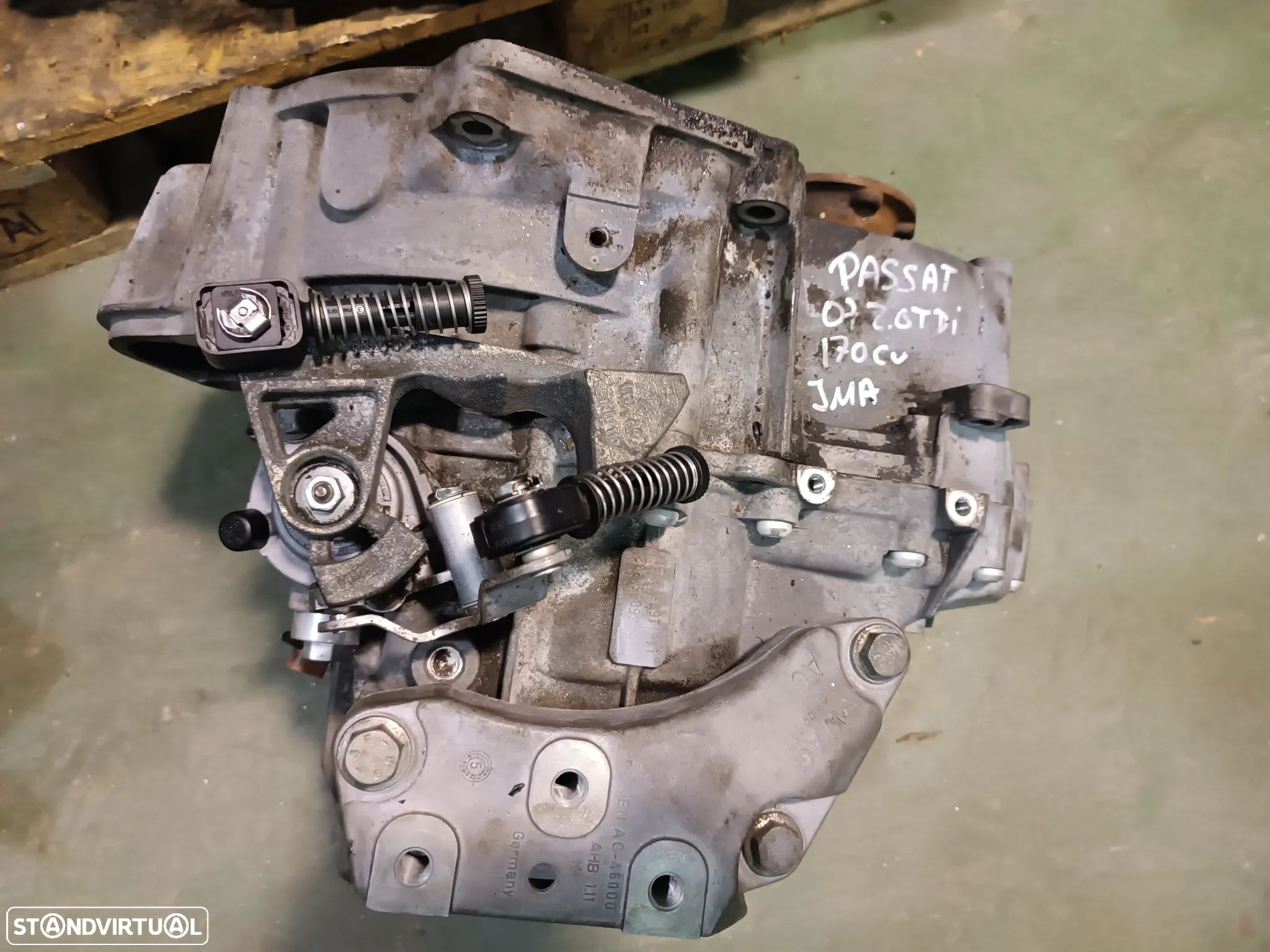 CAIXA DE 6 VELOCIDADES VOLKSWAGEN GOLF V / PASSAT / LEON / AUDI A3 2.0TDI 170CV JMA - 1