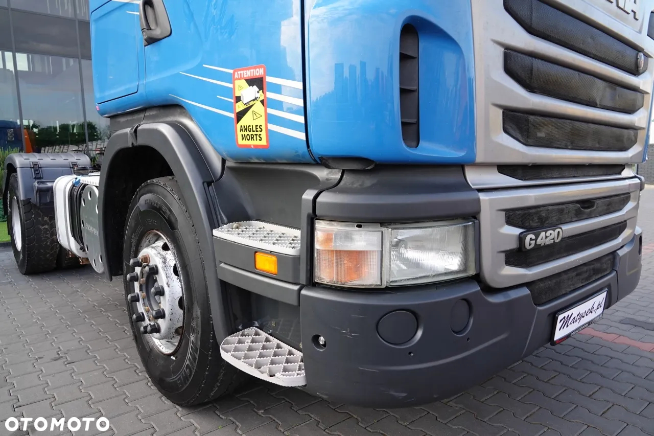 Scania SCANIA G 420 / RETARDER / HYDRAULIKA / NISKA KABINA / EURO 5 + AD BLUE / SPROWADZONA - 10