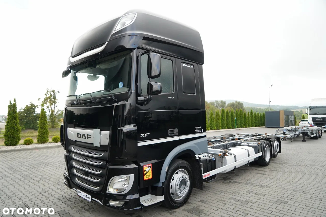 DAF XF 480 / BDF / 6X2 / SSC / KLIMATYZACJA POSTOJOWA / OŚ PODNOSZONA / PO KONTRAKCIE SERWISOWYM - 2