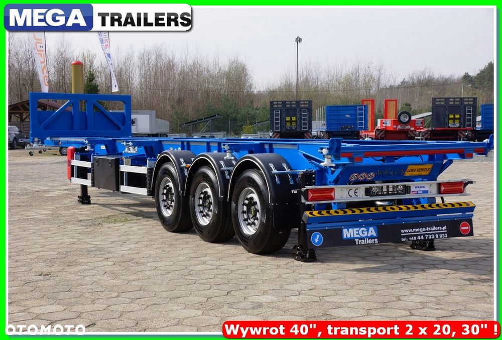 Mega 65 m³ wywrotka na kontener 40 Ft / do 44,0 T DMC zestawu !!! - 33
