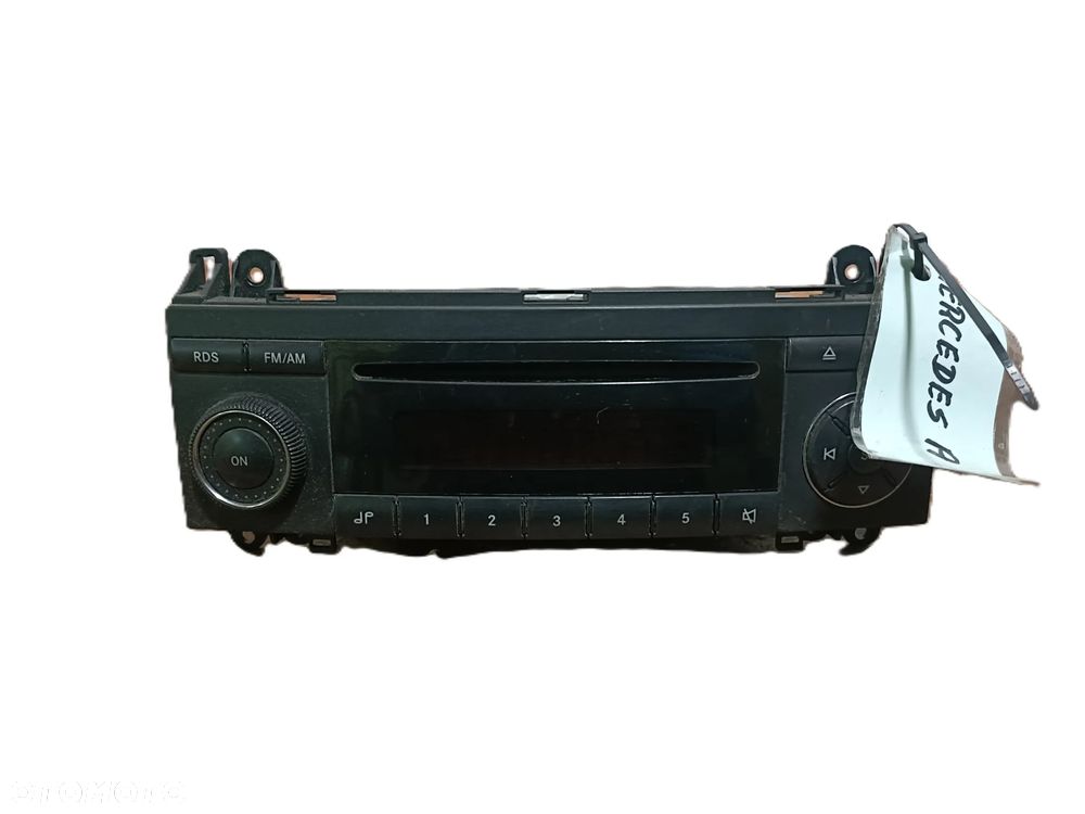 MERCEDES A-KLASA W169 04-12 radioodtwarzacz radioodbiornik radio A1698200286 * - 1