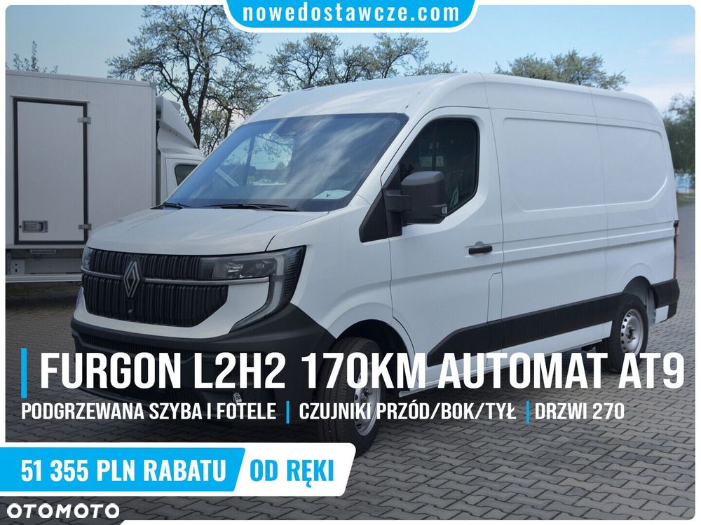 Renault Master Furgon L2H2 170KM Automat AT9 - 2
