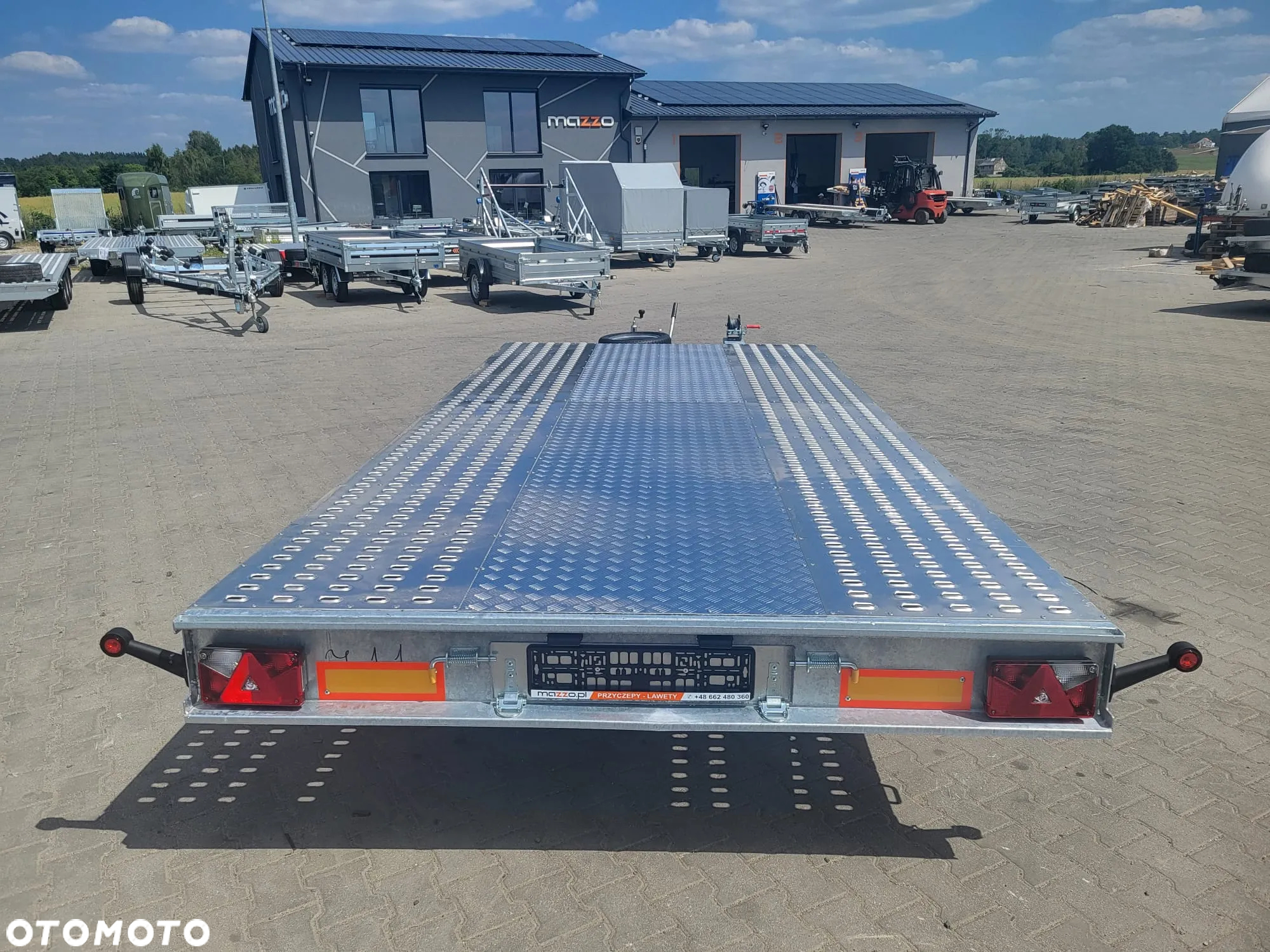 Niewiadów MARS DOSTAWA Laweta 450x210 PROSTA DMC 2700 Blacha aluminiowa - 2