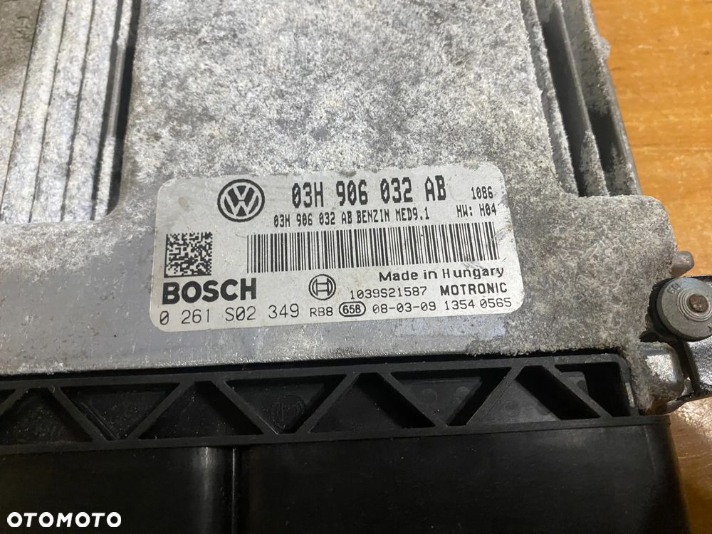 MODUŁ STEROWNIK KOMPUTER SILNIKA ECU VW PASSAT B6 3.2 03H906032AB 0261S02349 - 2