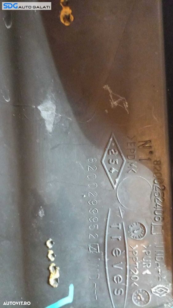 Capac Protectie Antifonare Motor Renault Clio 2 1.5 DCI 1998 - 2012 Cod 8200299952 [271M2] - 9