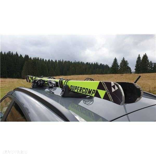 Suport schi Menabo Igloo cu prindere magnetica, 2 perechi ski - 6
