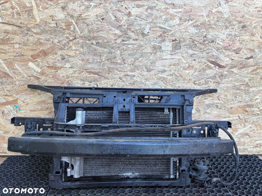 VW POLO 9N3 LIFT BENZYNA PAS PRZEDNI CHŁODNICA WENTYLATOR KOMPLET