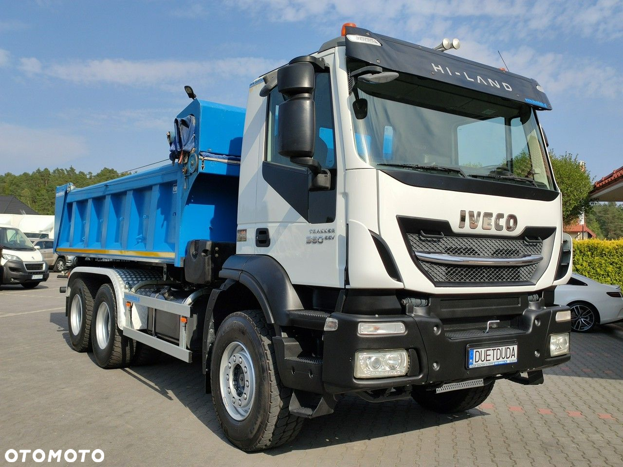 Iveco Trakker 360 EEV Manual 6x4 Wywrot 3-stronny Hydroburta Bok i Tył - 5