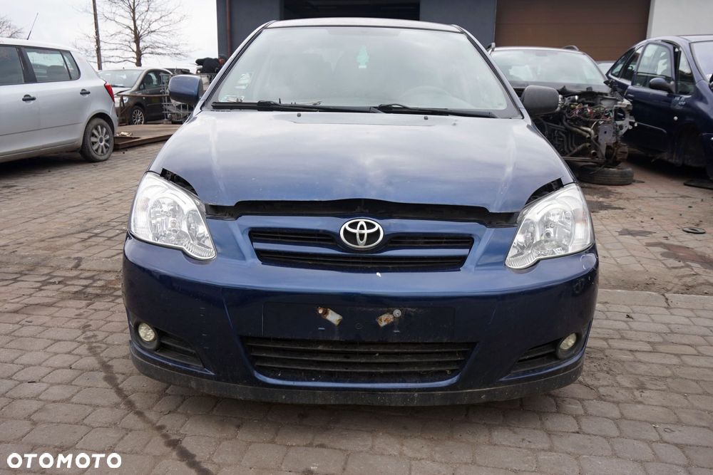 TOYOTA COROLLA E12 LIFT 5D HB 8P4 1.4 D4D KM GRANATOWY na części - 7