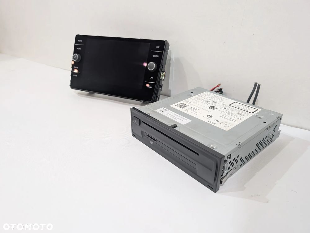 VW PASSAT B8 TIGUAN II RADIO NAWIGACJA CZYTNIK WYŚWIETLACZ 5G6919605A 3Q0035840C - 3