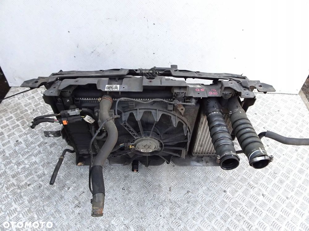 pas przedni chłodnice kpl. peugeot 508 10-18r., 1.6 e-hdi - 8