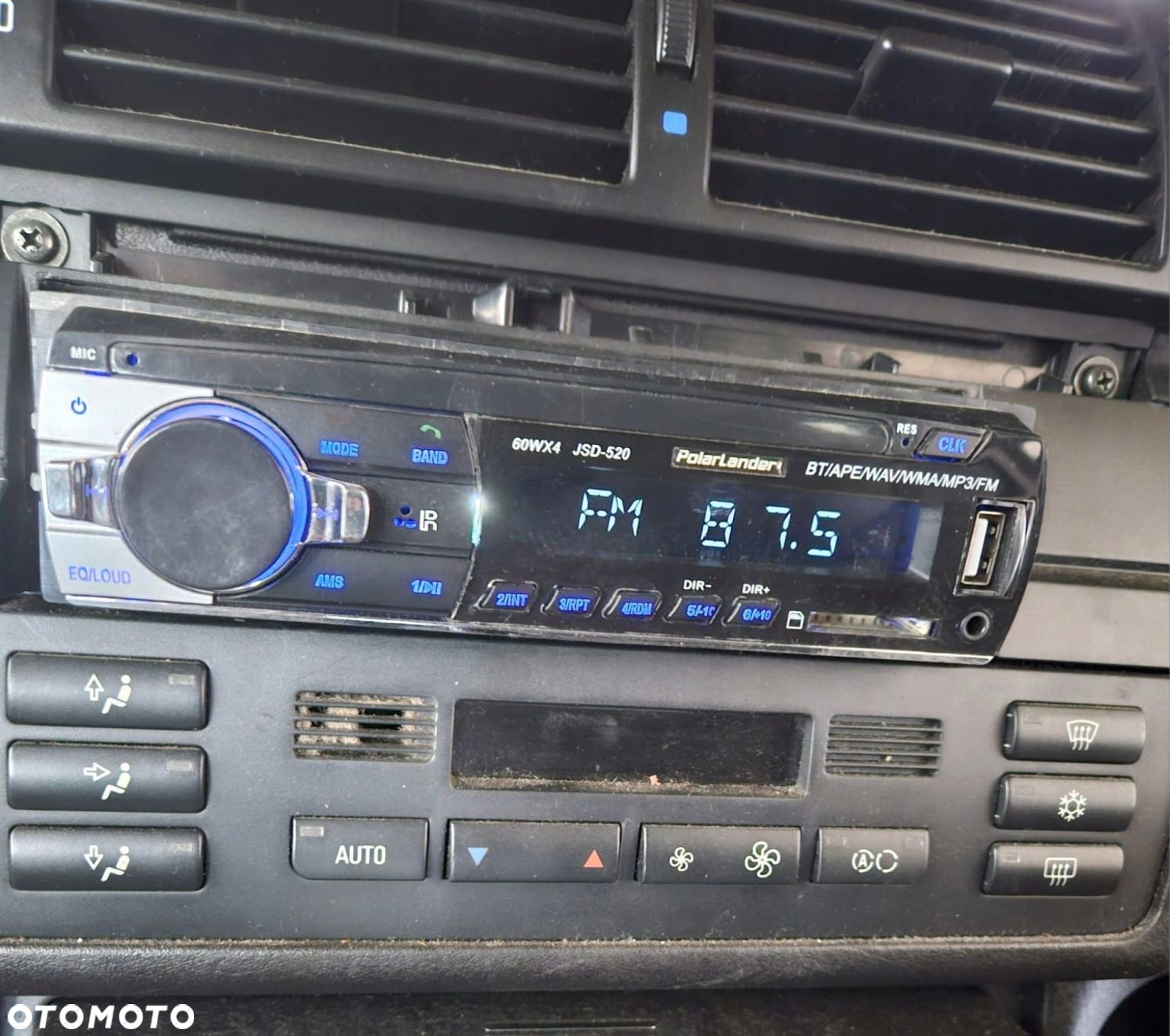 Radio samochodowe PolarLander MP3 USB BLUETOOTH SD + PILOT - 5
