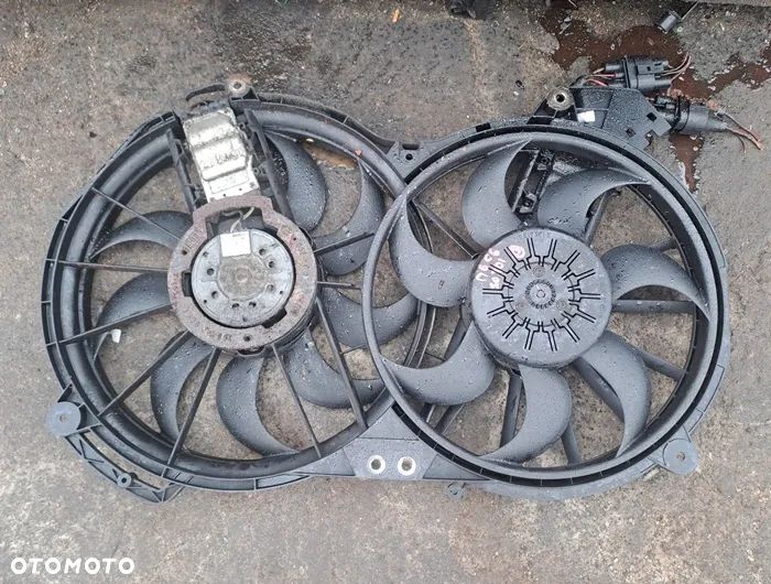 AUDI A6 C6 05r 3.0 TDI WENTYLATOR CHŁODNICY 0130303307 - 1