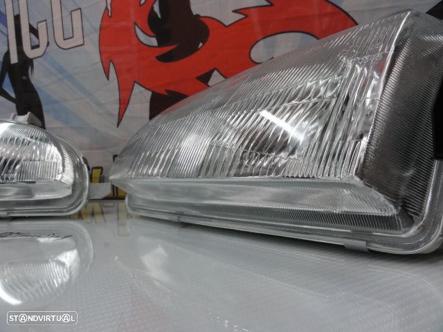 Faróis frontais manuais com luz branca 5000k Honda civic 92-95 2, 3 portas EG3, EG4, EG5, EG6, EJ1, EJ2, 4 portas EG8, EG9, EH8, EH9 - 14