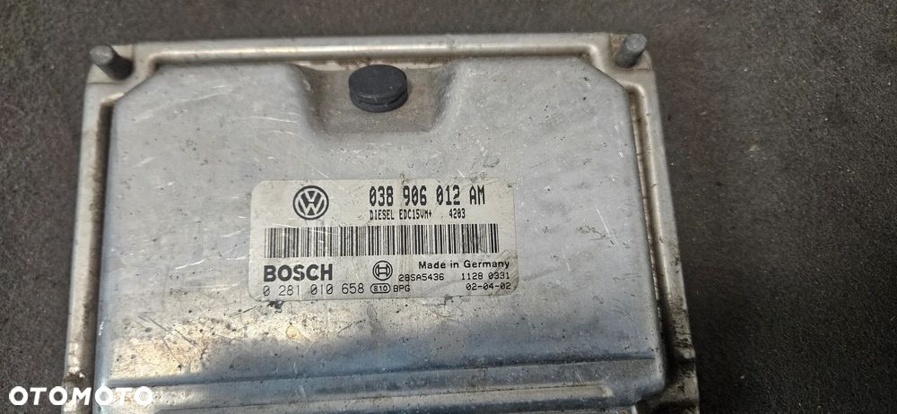 Sterownik komputer silnika VW Polo 9N 1,9 SDI 2003r 038906012AM - 2