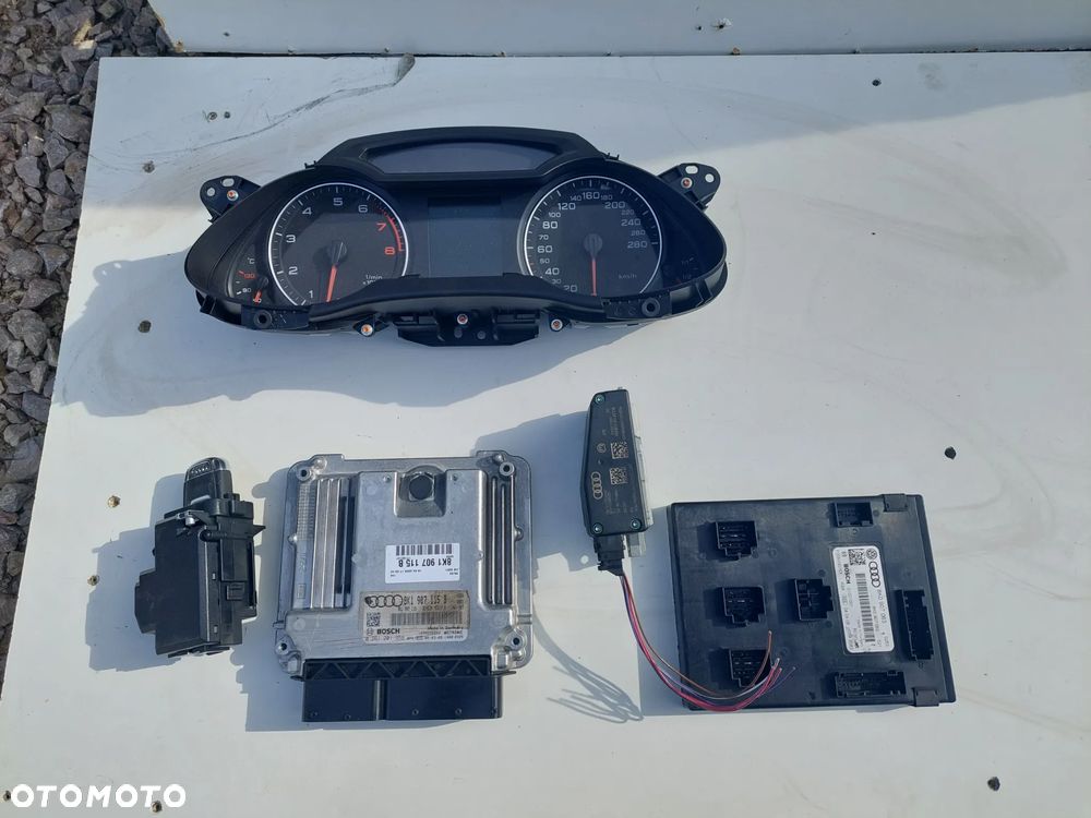 ZESTAW STARTOWY DO ODPALENIA AUDI A4 B8 1.8 TFSI 8P1907115B - 1