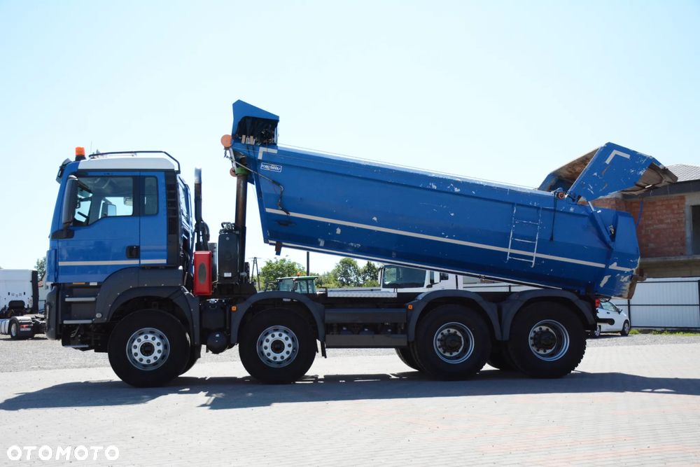 MAN TGS 480 / 2016r / 8x4 / Mulda / Retarder / Idealny stan / Mały przebieg - 3