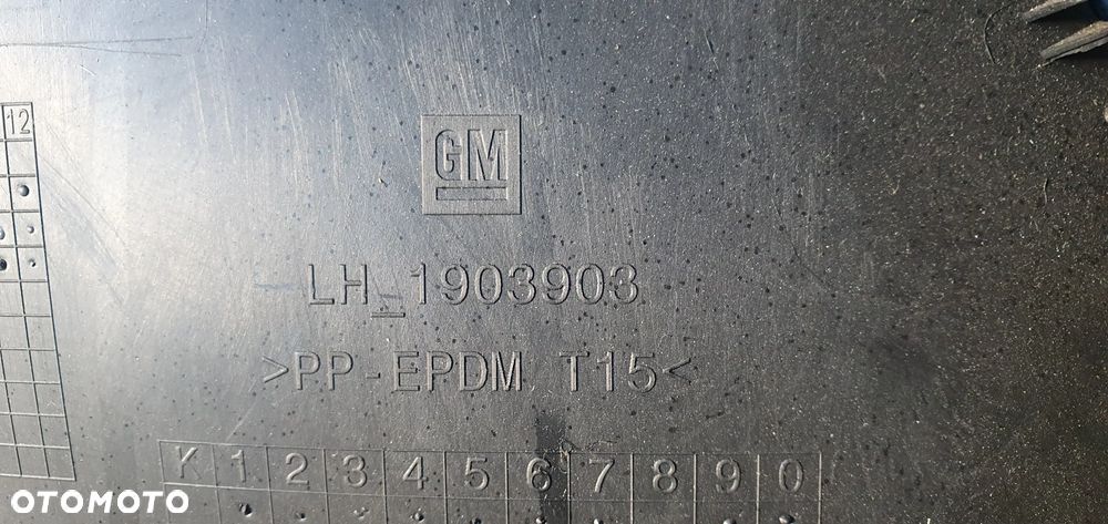 Boczek tapicerka lewy tył tylna lewa Opel Zafira C - 6