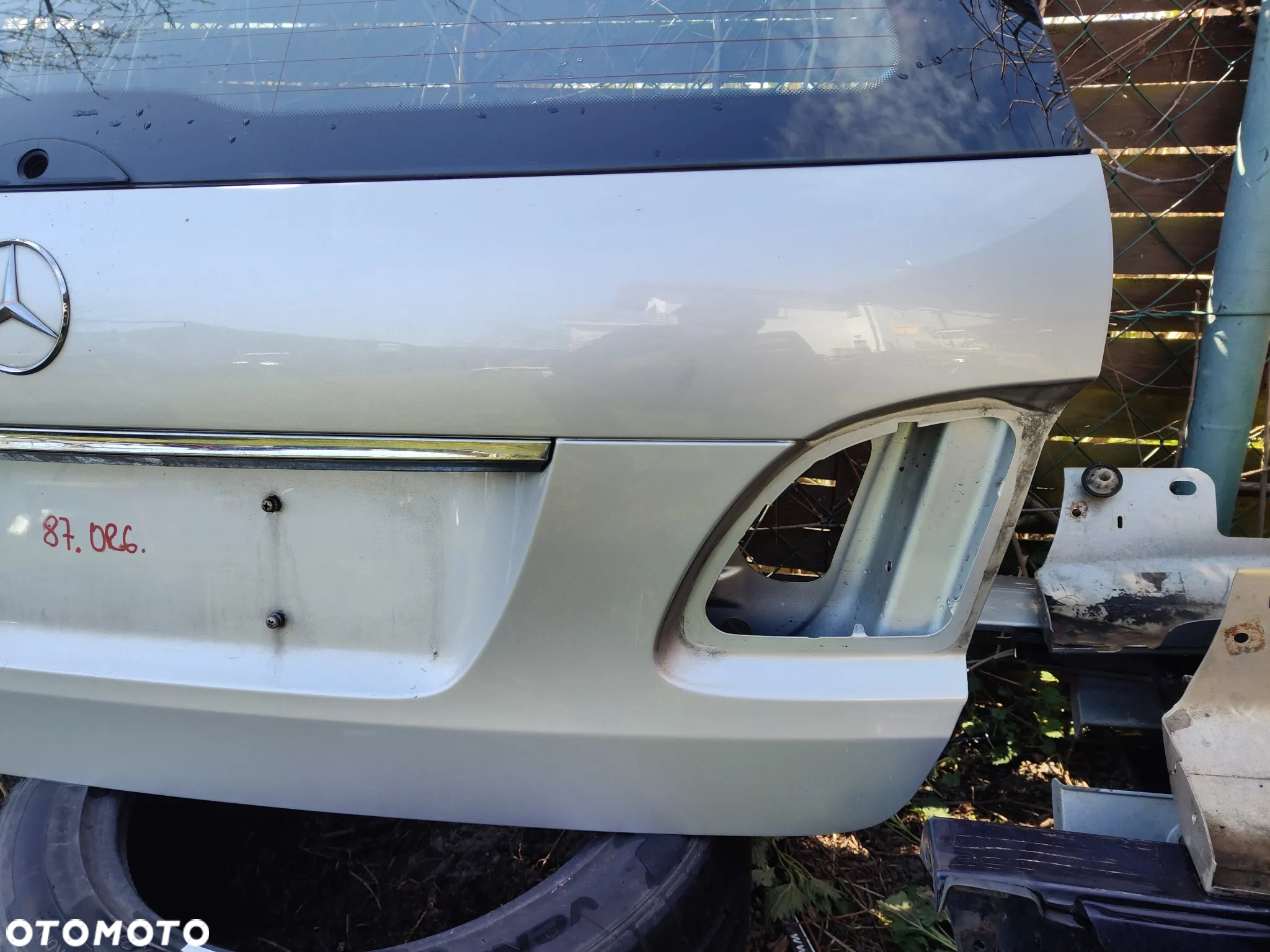 MERCEDES W211 KOMBI Klapa Tylna Lak 775  BEZ RDZY! Oryginalny Lakier Igła - 3