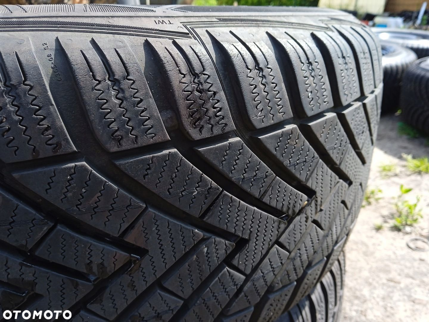 koła zimowe Felgi stalowe 5x112 Audi A3 8P Opony 205/55 R16 - 7