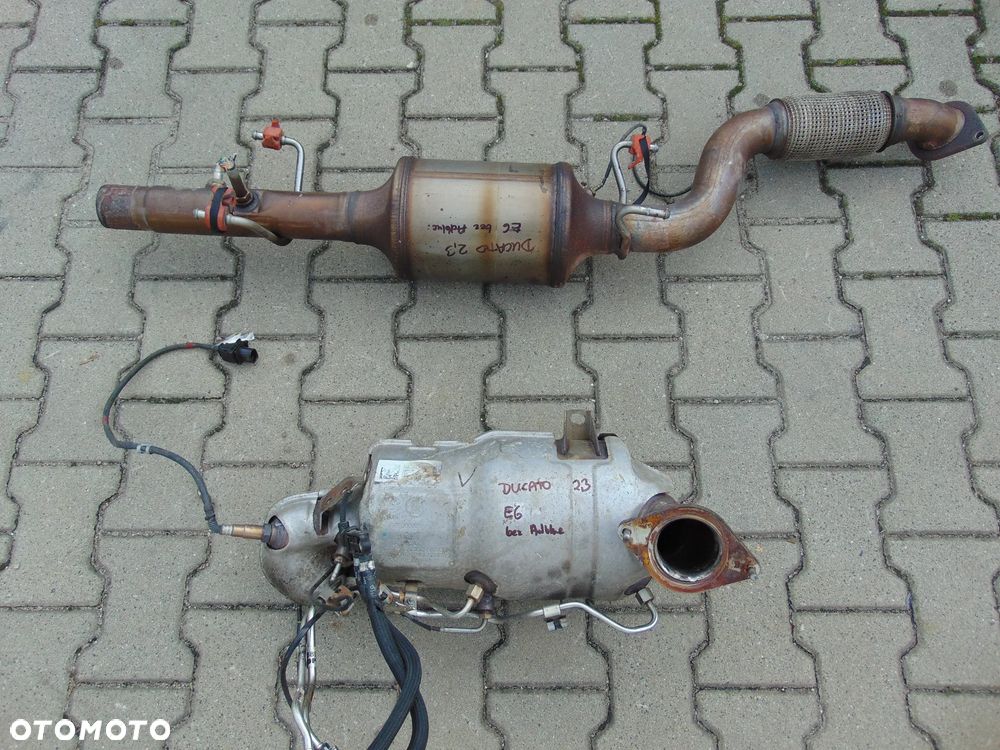 DUCATO 2,3 E6 filtr DPF katalizator wydech 1379586080 kpl - 1
