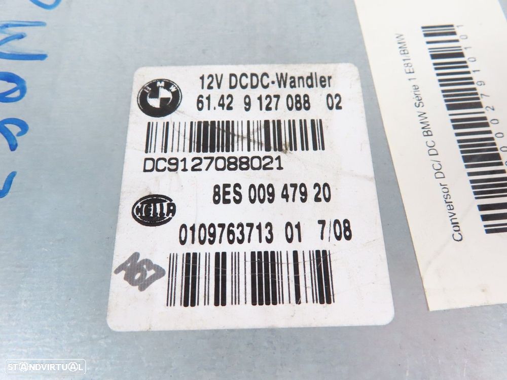 Unidade / Conversor DC - DC Usado / Original BMW 1 (E81)/BMW 3 (E90)/BMW 3 Touri... - 3