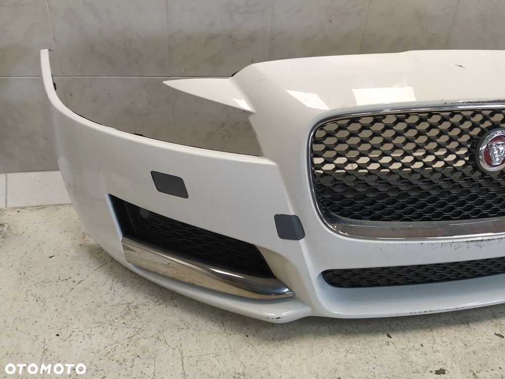 JAGUAR XF X260 ZDERZAK PRZÓD PRZEDNI KOMPLETNY SPRYSKIWACZE GRILL ATRAPA CHŁODNICY ZNACZEK ORYGINAŁ - 5