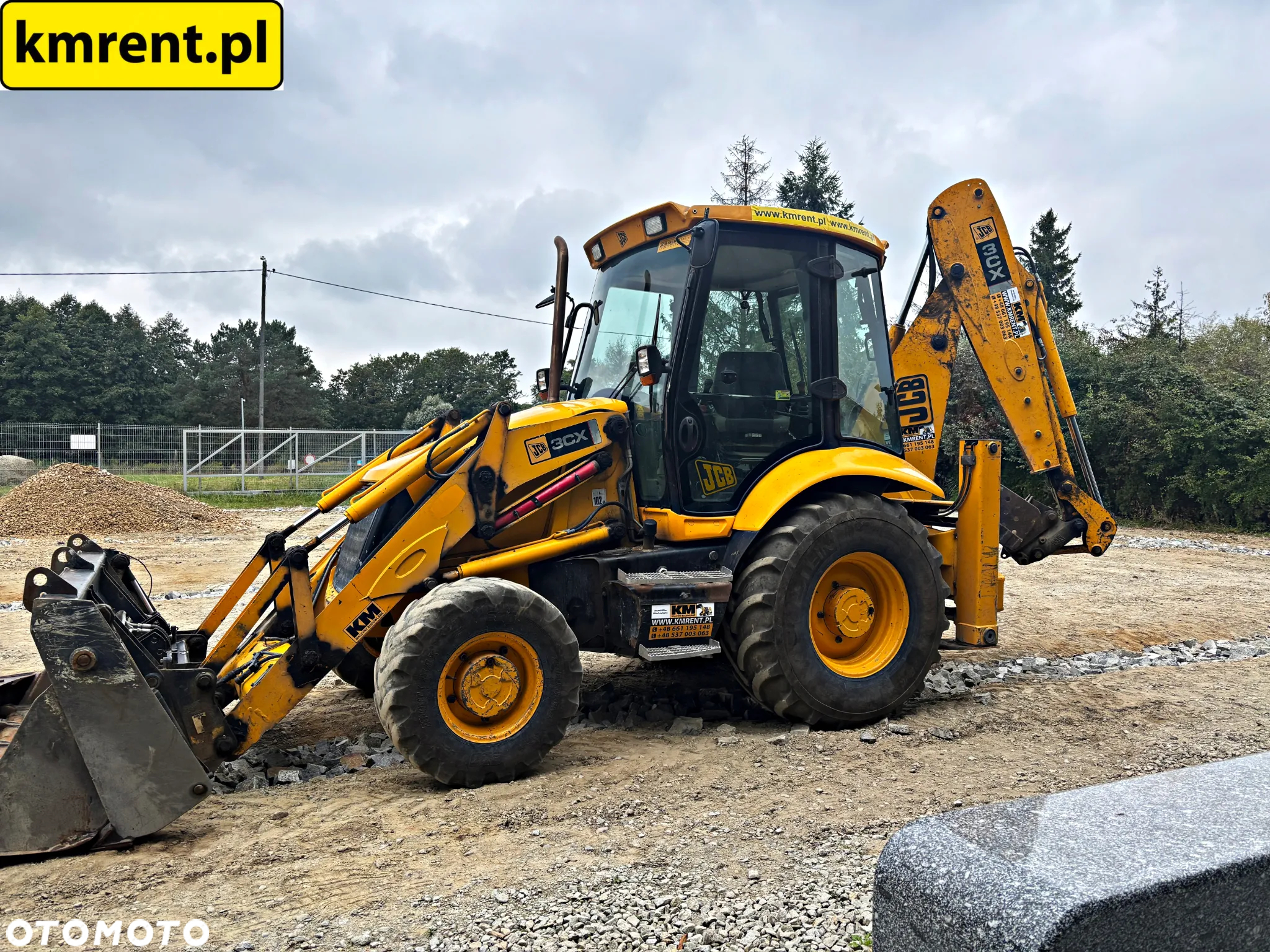 JCB 3CX KOPARKO-ŁADOWARKA 2007R. | CAT 428 432 CASE 580 590 NEW HOLLAND 110 - 17
